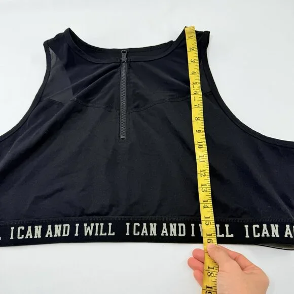 Torrid Active Yoga Sports Bra Crop Top Plus 4 4X Racerback Workout Gym Fitness - Picture 4 of 11